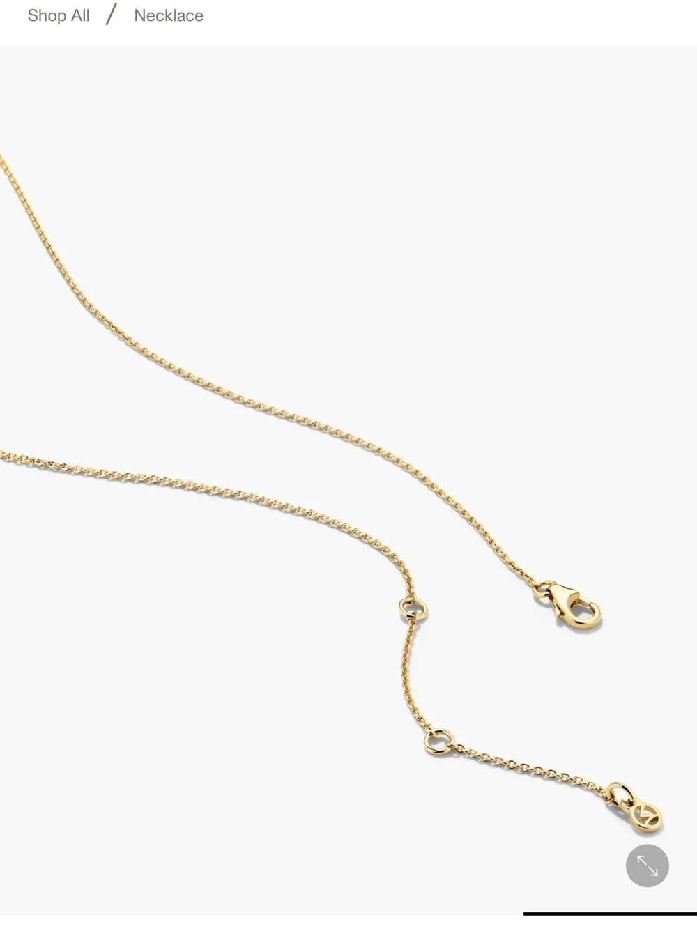 Mejuri Lotus Necklace - Picture 5 of 12